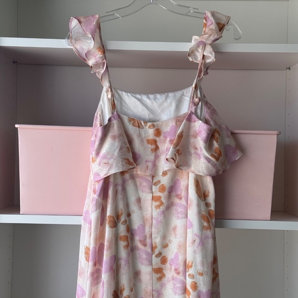 HOUSE OF HARLOW 1960 x REVOLVE Evelyne Watercolor Floral Maxi Dress - Picture 7 of 9